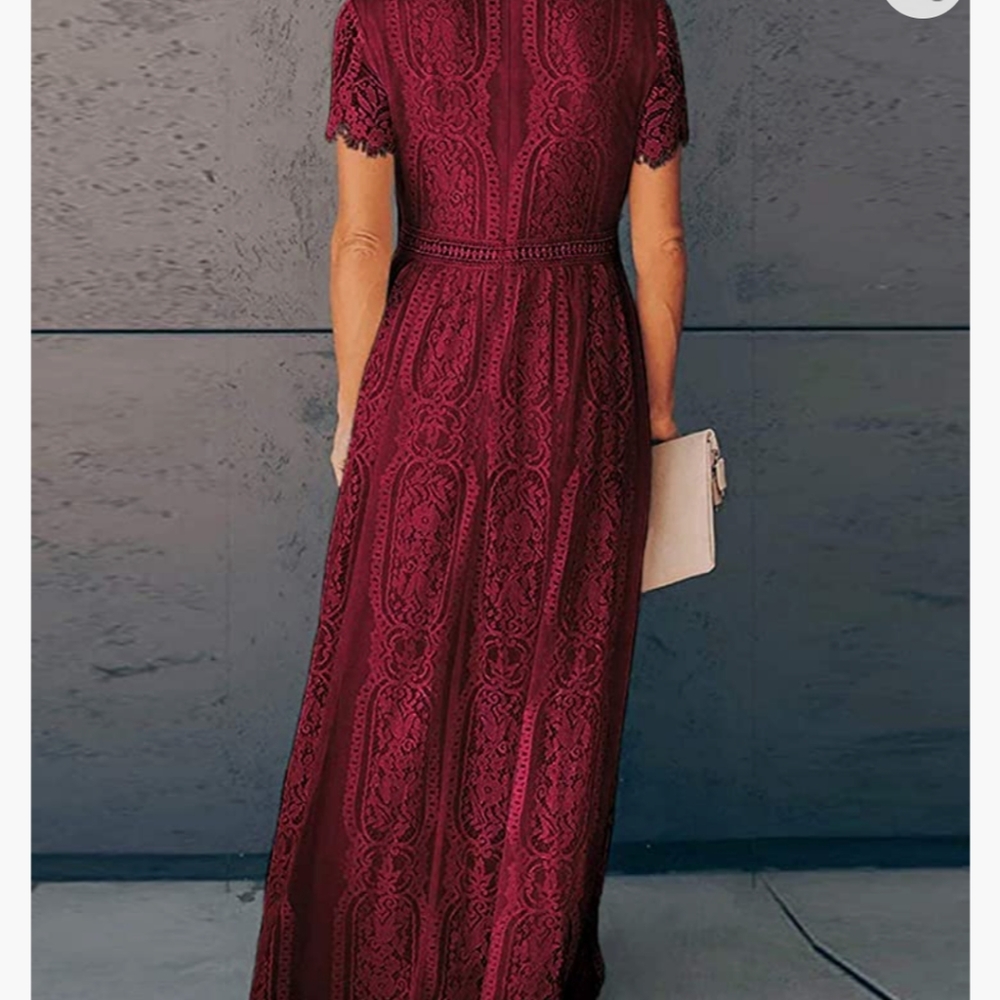 Beautiful lace maxi dress